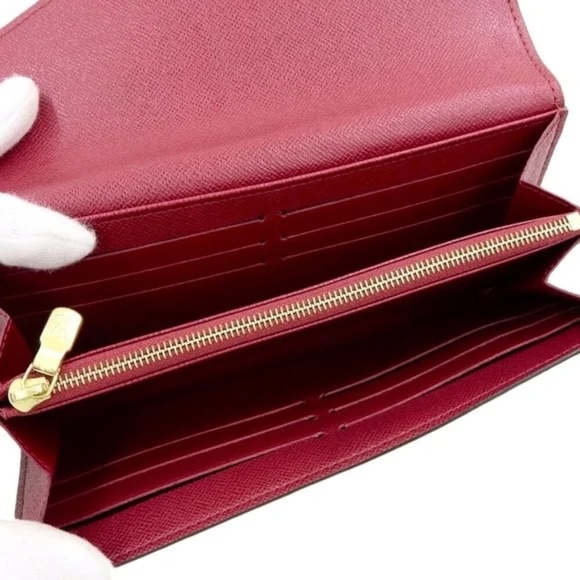 Louis Vuitton Sarah Monogram /Fuchsia Wallet - Picture 9 of 12